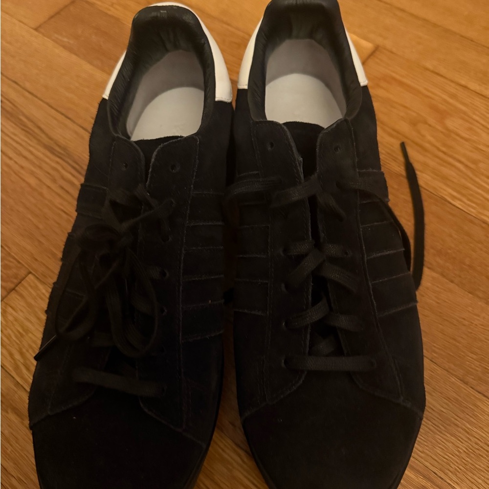 Y-3 Black and White Men's Shoes